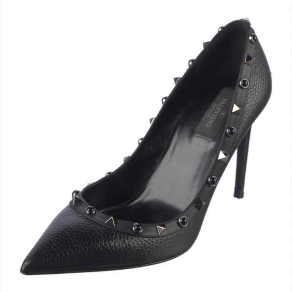 Valentino Garavani Shoes - Authentic Valentino Garavani Rockstud Rolling Pumps